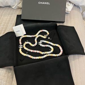 CHANEL candy necklace super rare runway piece!